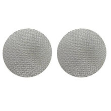 2 st 51 mm puckskärm/espressofilterfilter nedre duschskärm/kontaktskärm - rostfritt stål 100 mikrometer