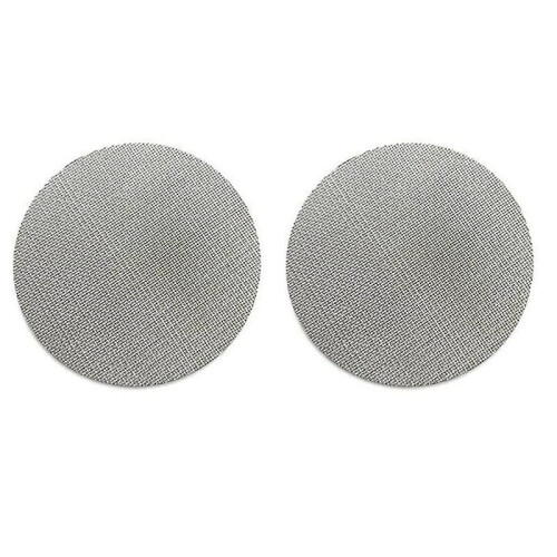 2 st 51 mm puckskärm/espressofilterfilter nedre duschskärm/kontaktskärm - rostfritt stål 100 mikrometer