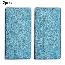 2 stuks microvezel vervangende dweilpads geschikt voor Swiffer WetJet wasbare droge/natte pads voor
