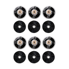 12X Basdrev och Bladdrev Ersättningsdelar, Kompatibel med Magic MB1001 250W Blenders ~ 11160