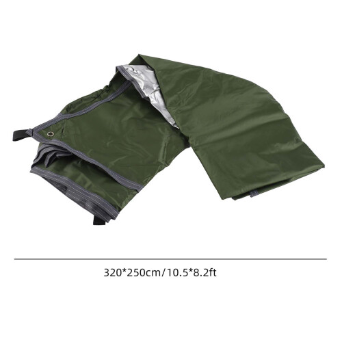 Grünes 10,5  8,2 ft Zelt-Tarp-Überdachung 8 m² Unterstand 1