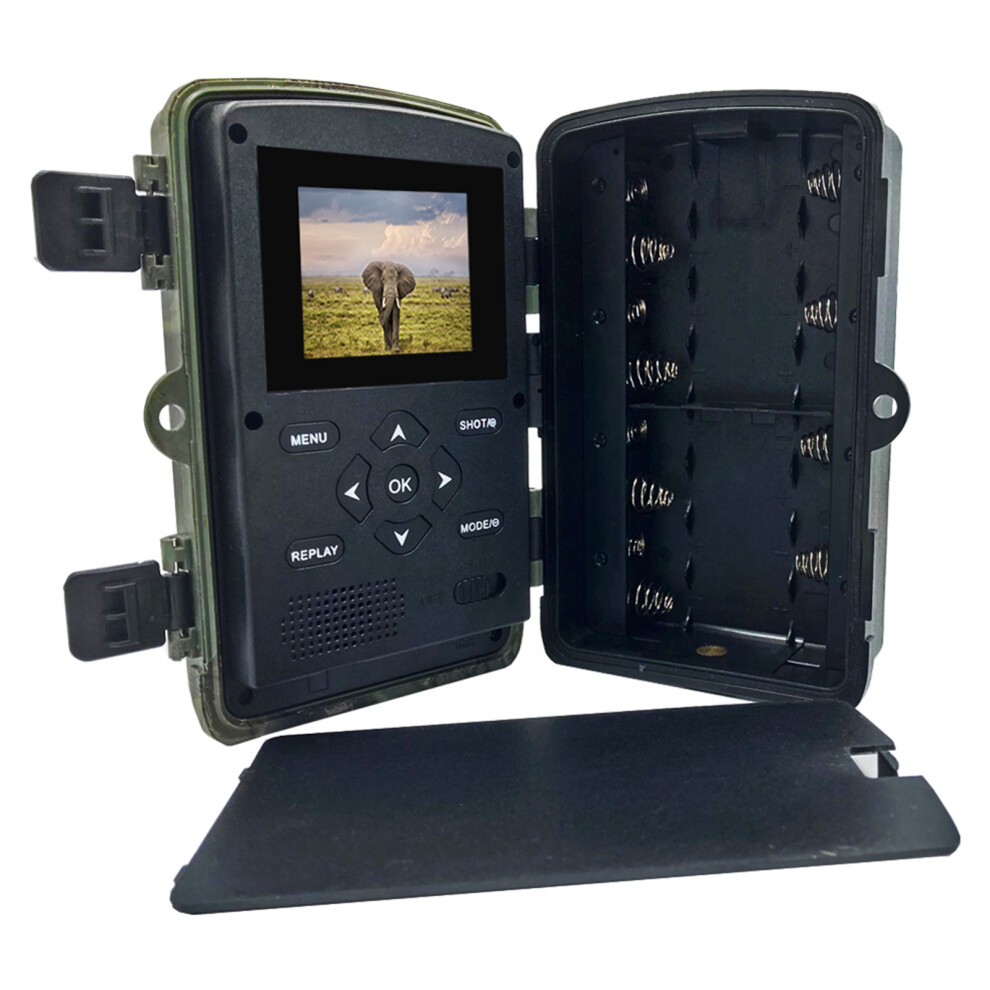 Sports Camera 36Mp 2.0In Lcd Ip66 Water Resistant Outdoor Camera With 34Pcs Fill For House Monitoring Wildlife Observation Light 3661321507875
