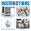 20 Pcs Dishwasher Machine Descaling Tablets Effective Cleaning Agent Tablets Kitchen Tableware Care 4