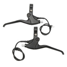 Elektrische Fahrradbremshebel 22,2 mm Aluminiumlegierung für TSDZ‑2 Motor (Schwarz)