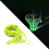 Nightlight Glow Net 12 anelli nylon 45x32cm giallo 12