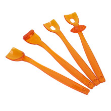 4 Stück Zungenmuskeltrainer orange 15,8 cm (6,2 Zoll)