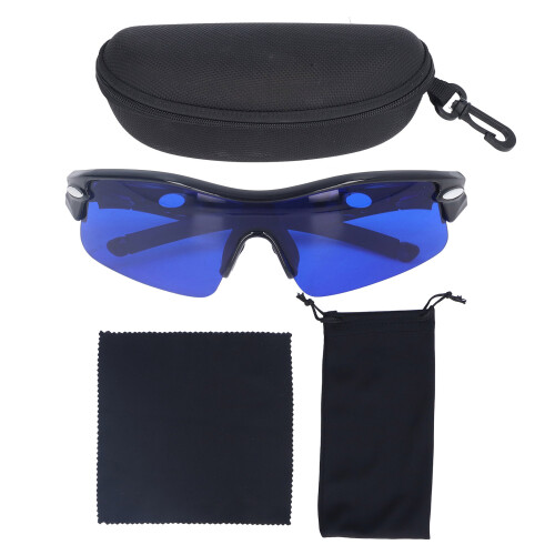 Gafas negras 9002F buscapelotas con protección UV 1