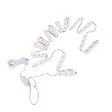 Luz de tocador LED de 14 cadenas, 42 LEDs USB blanca