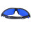 Gafas negras 9002F buscapelotas con protección UV 6