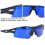 Gafas negras 9002F buscapelotas con protección UV 11