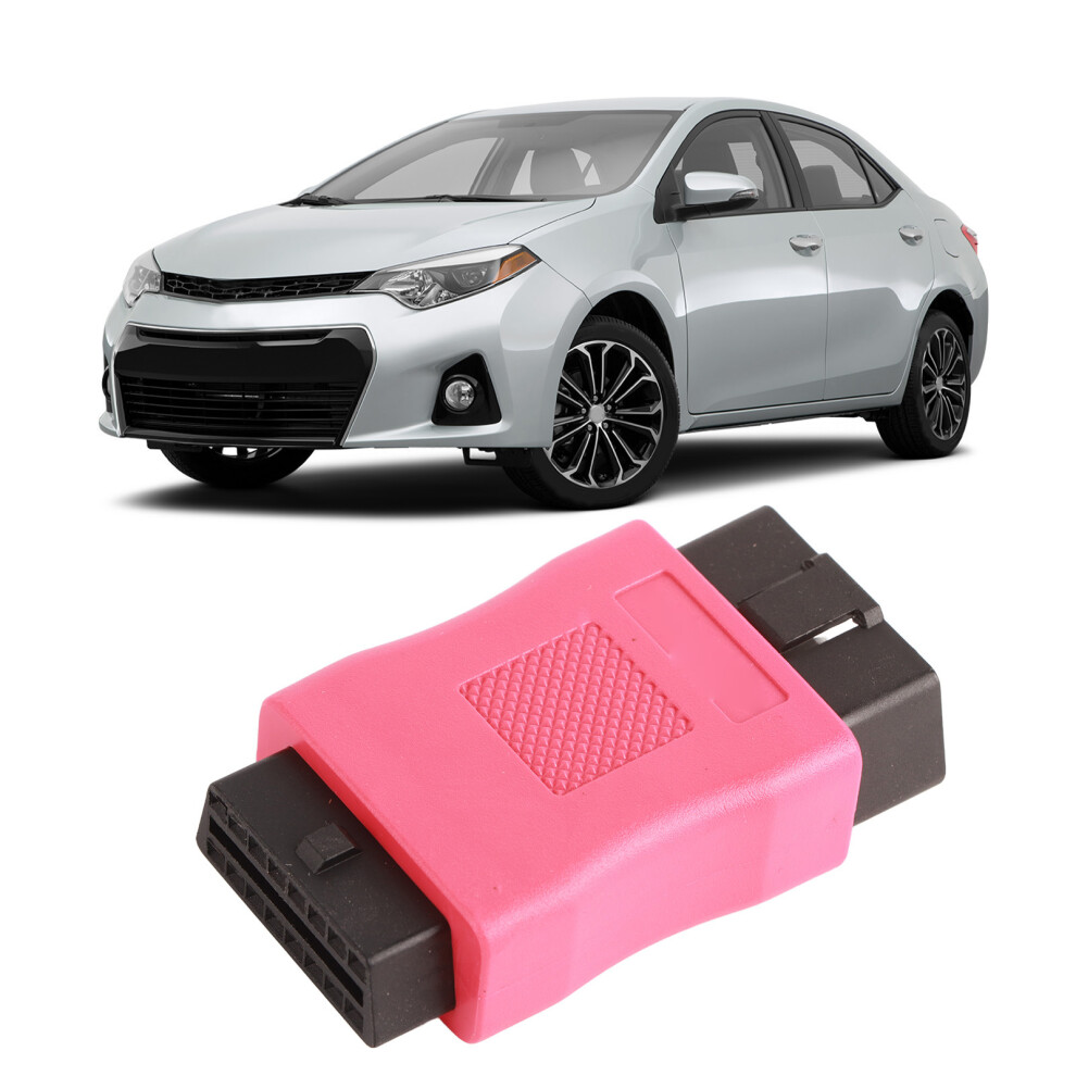 OBD2 Male to Female Connector Adapter OBDII Plug for Vehicle Diagnostic Scanning Tool