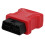 Adattatore OBD2 a 16-pin Rosso/Nero ABS per X100 PRO/PAD 16