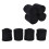 Pferdebeinwickel 4Pcs 2.5m12cm schwarz selbstklebend 9