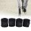 Pferdebeinwickel 4Pcs 2.5m12cm schwarz selbstklebend 16