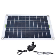 Kit di pompa solare per l'acqua 800 L/ora 12 V Pannello 42x27 cm