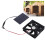 Grünes 3W Solarpanel-Lüfter-Kit 11x8cm 12x12cm 14