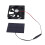 Grünes 3W Solarpanel-Lüfter-Kit 11x8cm 12x12cm 8