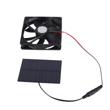 Grünes 3W Solarpanel-Lüfter-Kit 11x8cm 12x12cm