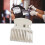 12er Pack Hot-Roller-Clips, weiß, 5,2  6,5  3,7 cm 16