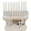 12er Pack Hot-Roller-Clips, weiß, 5,2  6,5  3,7 cm 3