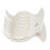 12er Pack Hot-Roller-Clips, weiß, 5,2  6,5  3,7 cm 12