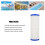PWW50L Polyester-Mesh Spa-Filter 700 g 378x125 mm 5