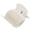 12er Pack Hot-Roller-Clips, weiß, 5,2  6,5  3,7 cm 15