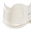 12er Pack Hot-Roller-Clips, weiß, 5,2  6,5  3,7 cm 5