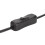 Cable de extensión IEC320 C8-C7 1500W 0.98ft 100-250V 8