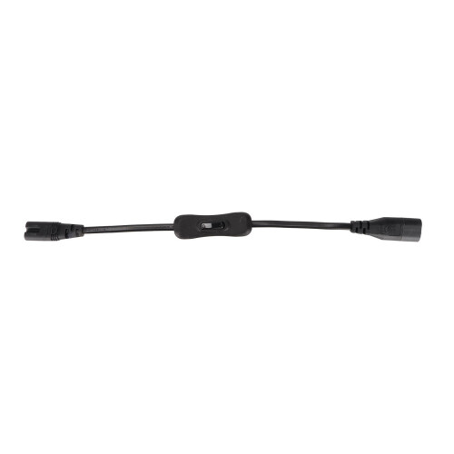 Cable de extensión IEC320 C8-C7 1500W 0.98ft 100-250V 1