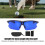 Golfball-Finder-Brille 135 g blaue PC-Linse 4