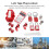 Kit di blocco e etichettatura con lucchetti, 65x65x118mm 12