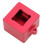 Abrelinterruptores magnéticos de teclado de aluminio mate rojo 9