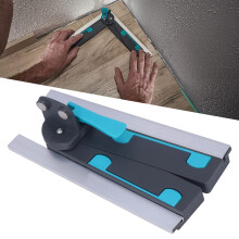 Calibro angolare 2-in-1 per sega a mitra in ABS, righello per smussatura, fai-da-te