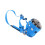 Weide-Maulkorb, Nylon HD, S/M/L, Blau/Rot/Schwarz 6
