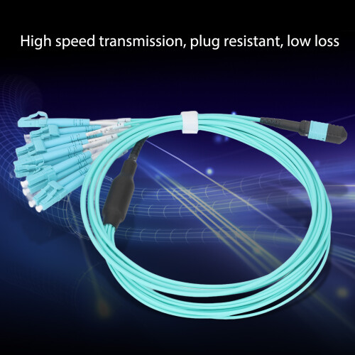 MPOLC MPO-LC 12-core 10G fibra ottica multimodale jumper 2