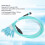 MPOLC MPO-LC 12-core 10G fibra ottica multimodale jumper 11