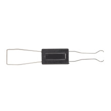 2-in-1 mechanischer Keycap-Puller ABS/Metall schwarz