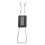 2-in-1 mechanischer Keycap-Puller ABS/Metall schwarz 9
