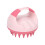 Spazzola massaggiante per capelli rosa in ABS e silicone impermeabile 16