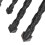 8Pcs Masonry Drill Bit Cemented Carbide 6.35mm Hex Shank Black Set Kit for Tile Concrete 3