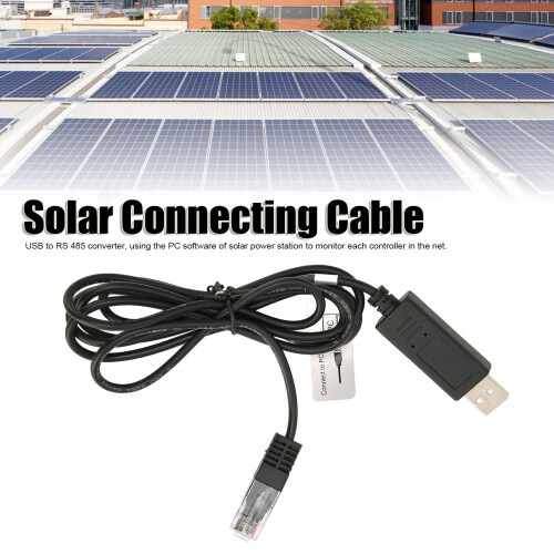 Modelo USB-485, cable de latón de 1,5 m para energía solar 2