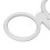 Optical Flipper regolabile 1,0D, 20x10 cm Bianco 11