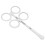 Optical Flipper regolabile 1,0D, 20x10 cm Bianco 1