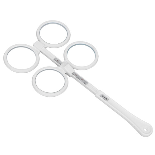 Optical Flipper regolabile 1,0D, 20x10 cm Bianco