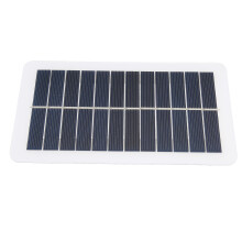 Panel solar mini 2W 5V USB 17,5x10 cm impermeable