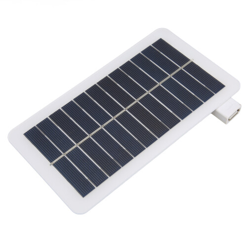 Panel solar mini 2W 5V USB 17,5x10 cm impermeable 1
