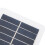 Panel solar mini 2W 5V USB 17,5x10 cm impermeable 12