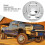 Tapa central delantera cromada 68081010AB para Ram 3500 10