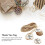 50 Sets MDF-Holz Dankesanhänger, Hanfseil, Hochzeit 12
